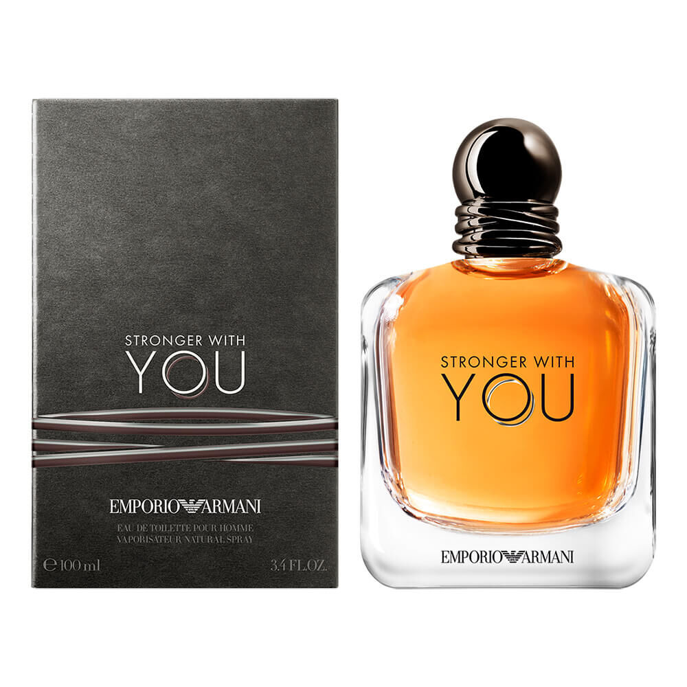 香水(男性用) ARMANI STRONGER WITH YOU 100ml EDT Perfume Armani Stronger With You Masculino - Sephora